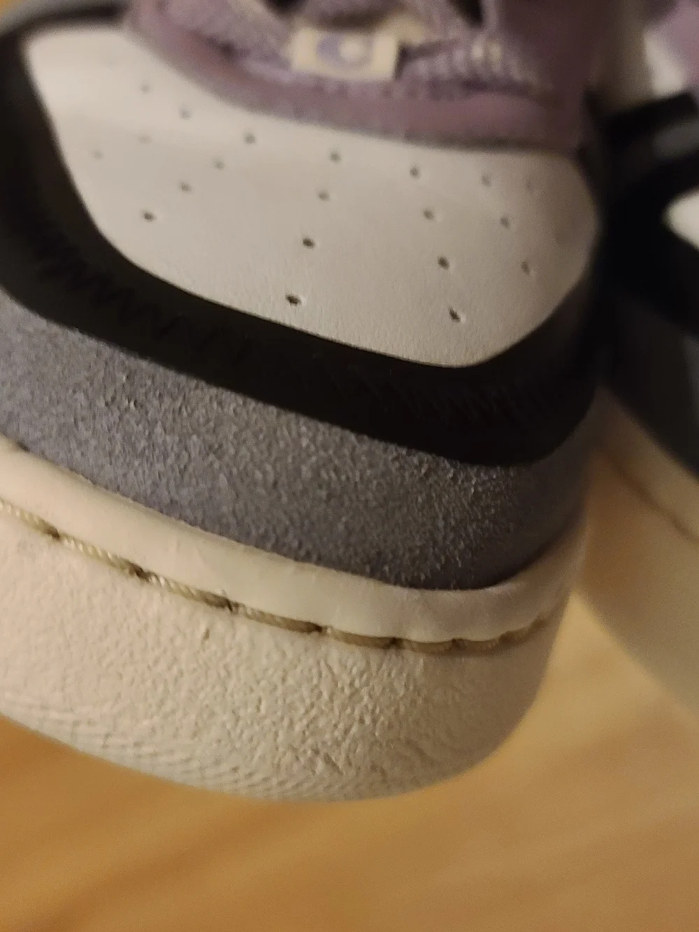 Coach Men's Lavender, Gray & Black Low-Top Sneaker